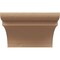 Ekena Millwork 6in. W x 4in. H x 12in. L Yorktown Woodgrain TimberThane Rafter Tail, Primed Tan RFTUR06X04X12YORRCPR - alternate 3